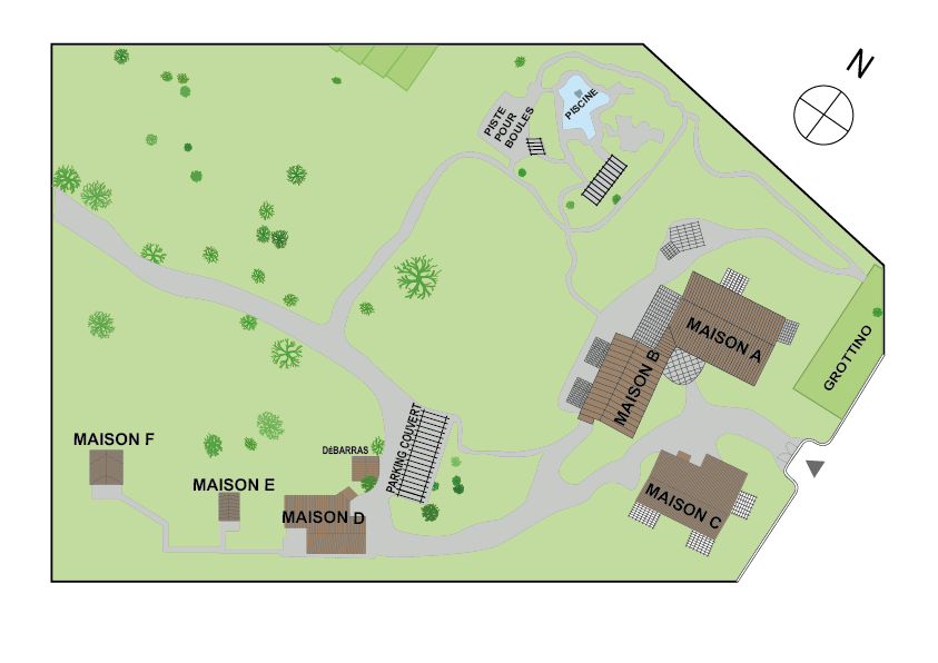 Image de la situation du domaine de Cuppulada